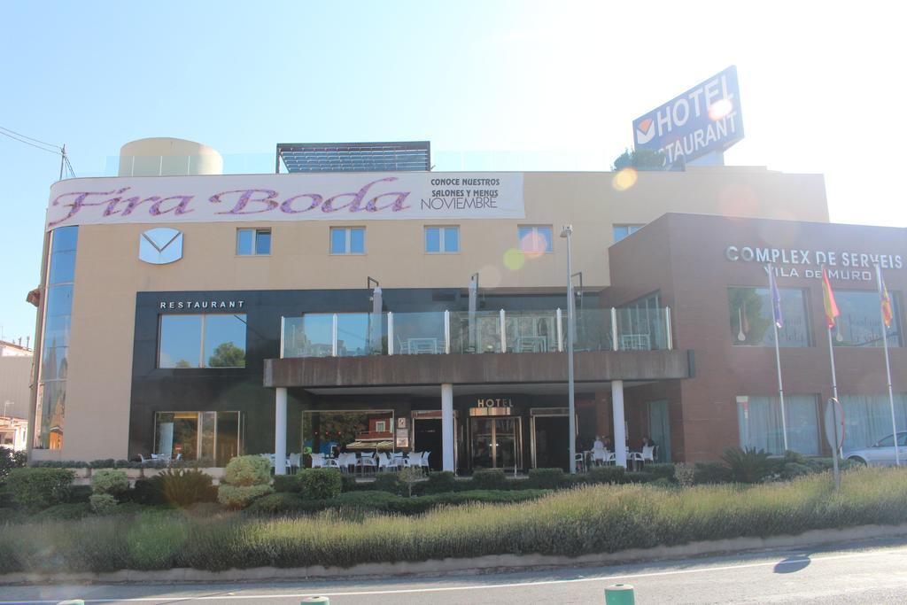 Hotel Vila De Muro Muro de Alcoy Kültér fotó