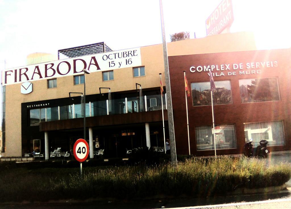 Hotel Vila De Muro Muro de Alcoy Kültér fotó